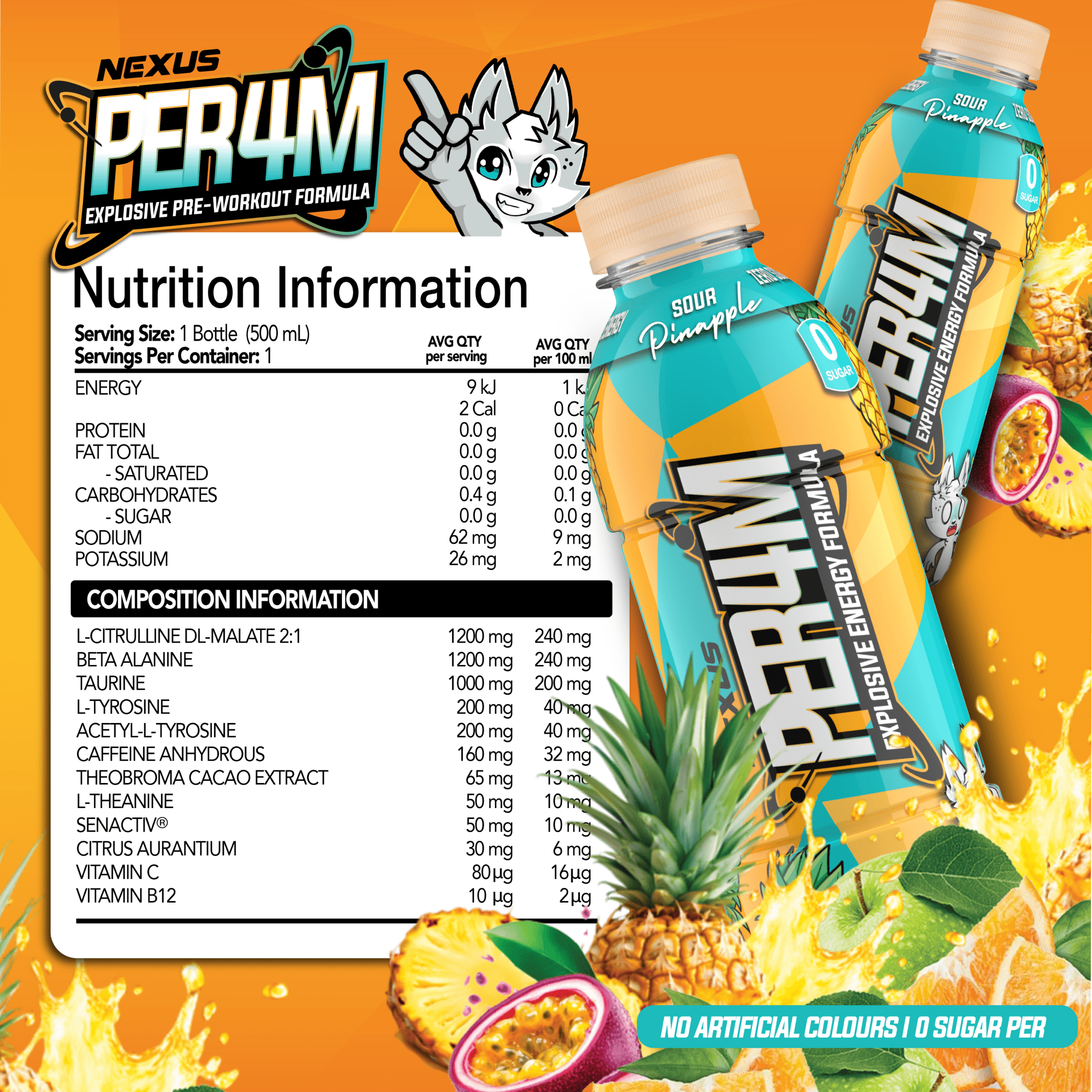 PER4M Pre-Workout RTD