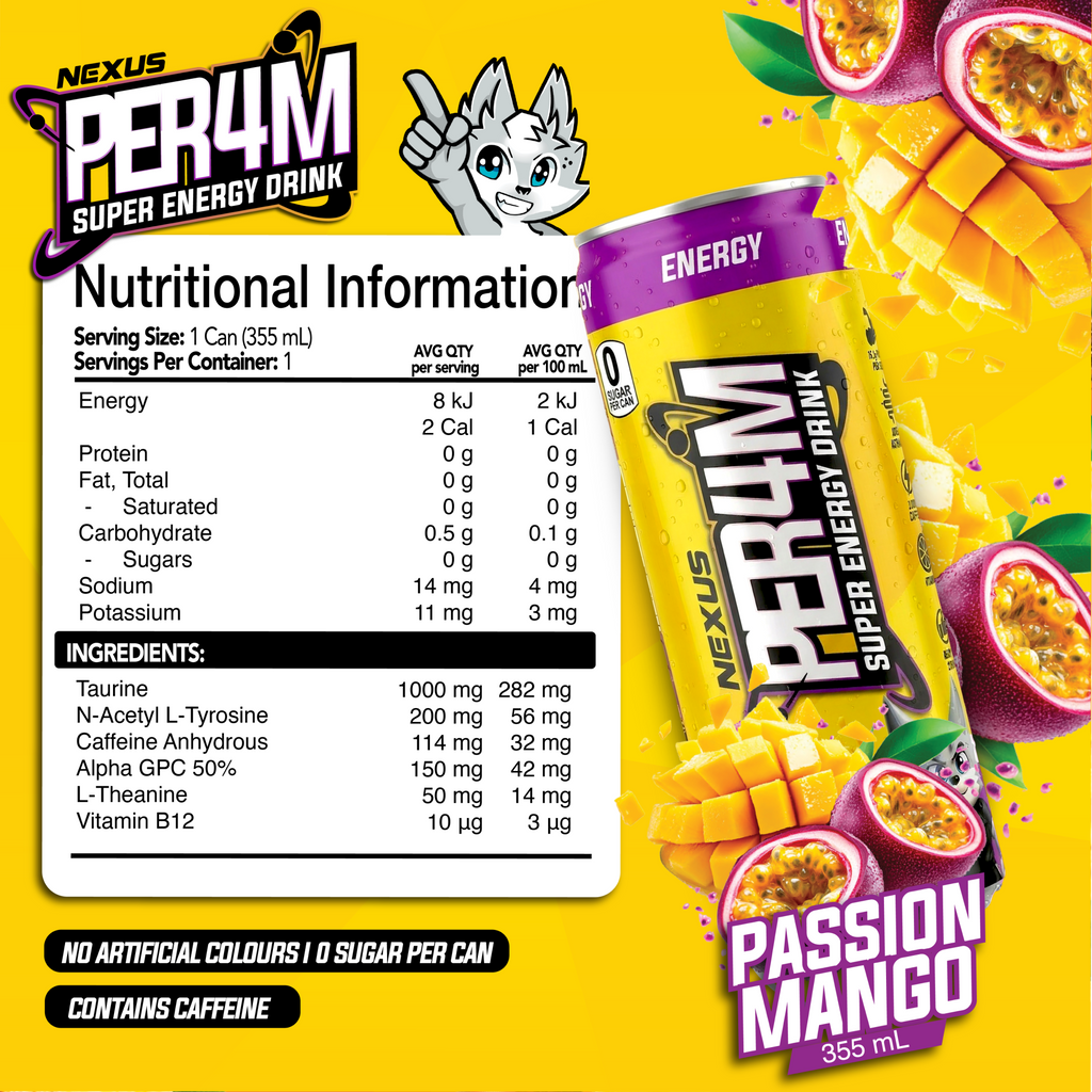 PER4M Super Energy Drink