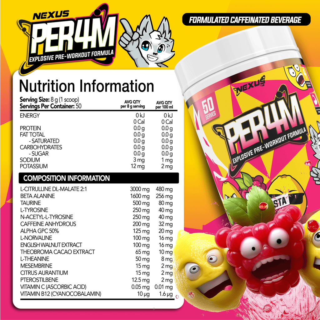 PER4M Pre-Workout