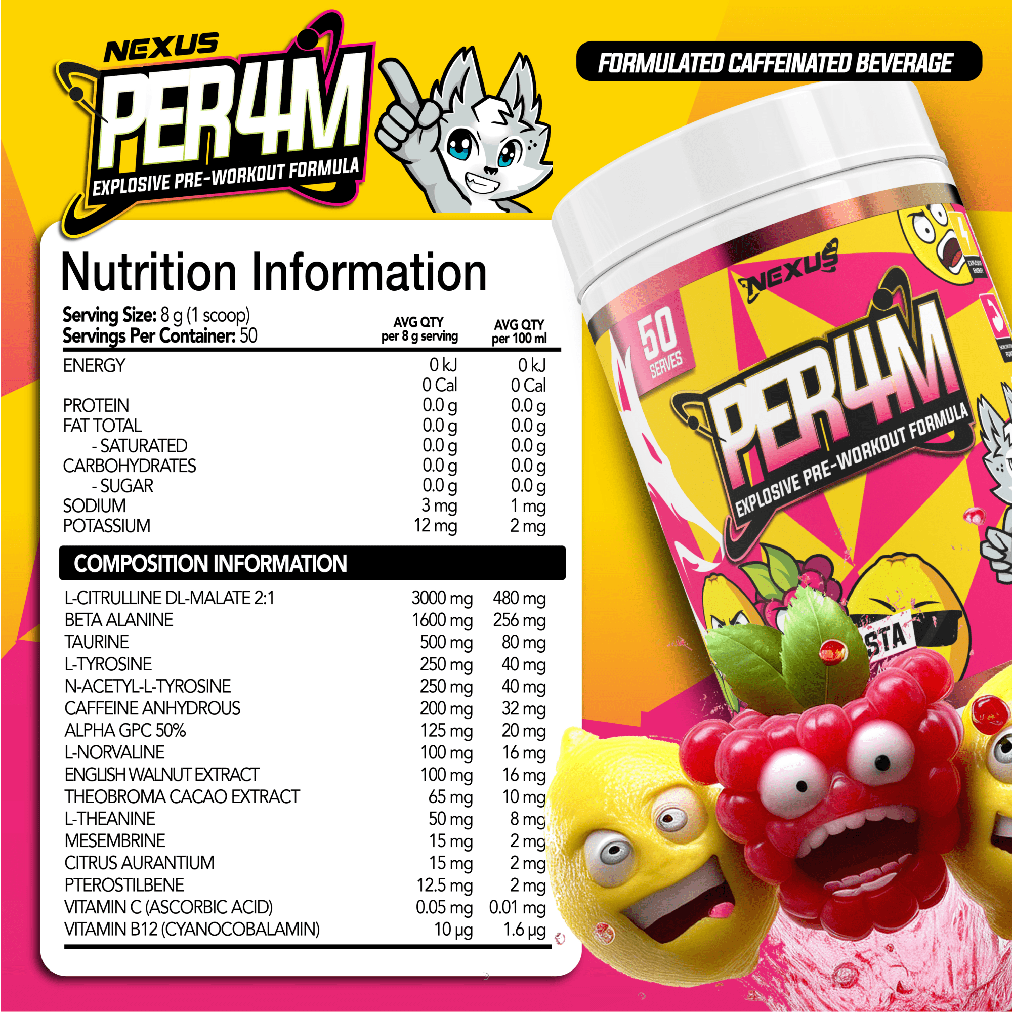 PER4M Pre-Workout