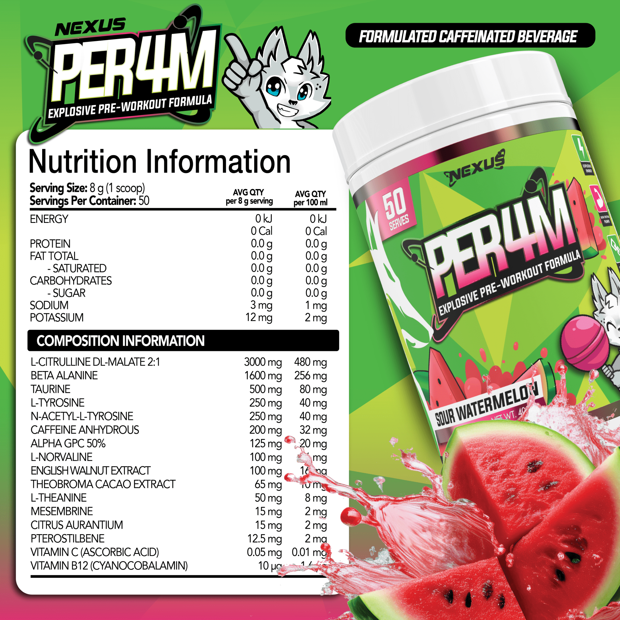 PER4M Pre-Workout