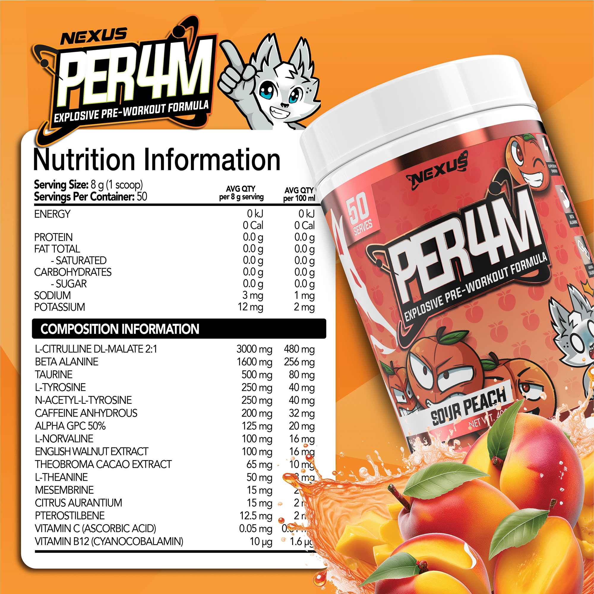 PER4M Pre-Workout