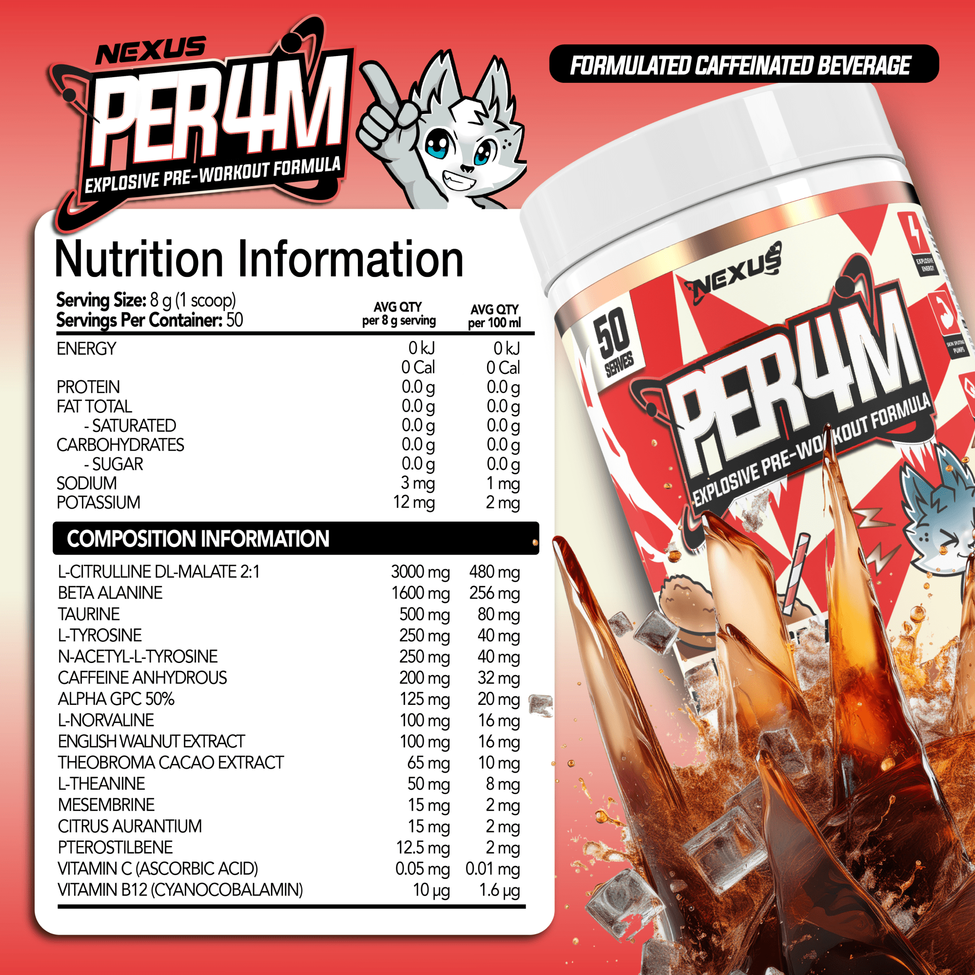 PER4M Pre-Workout