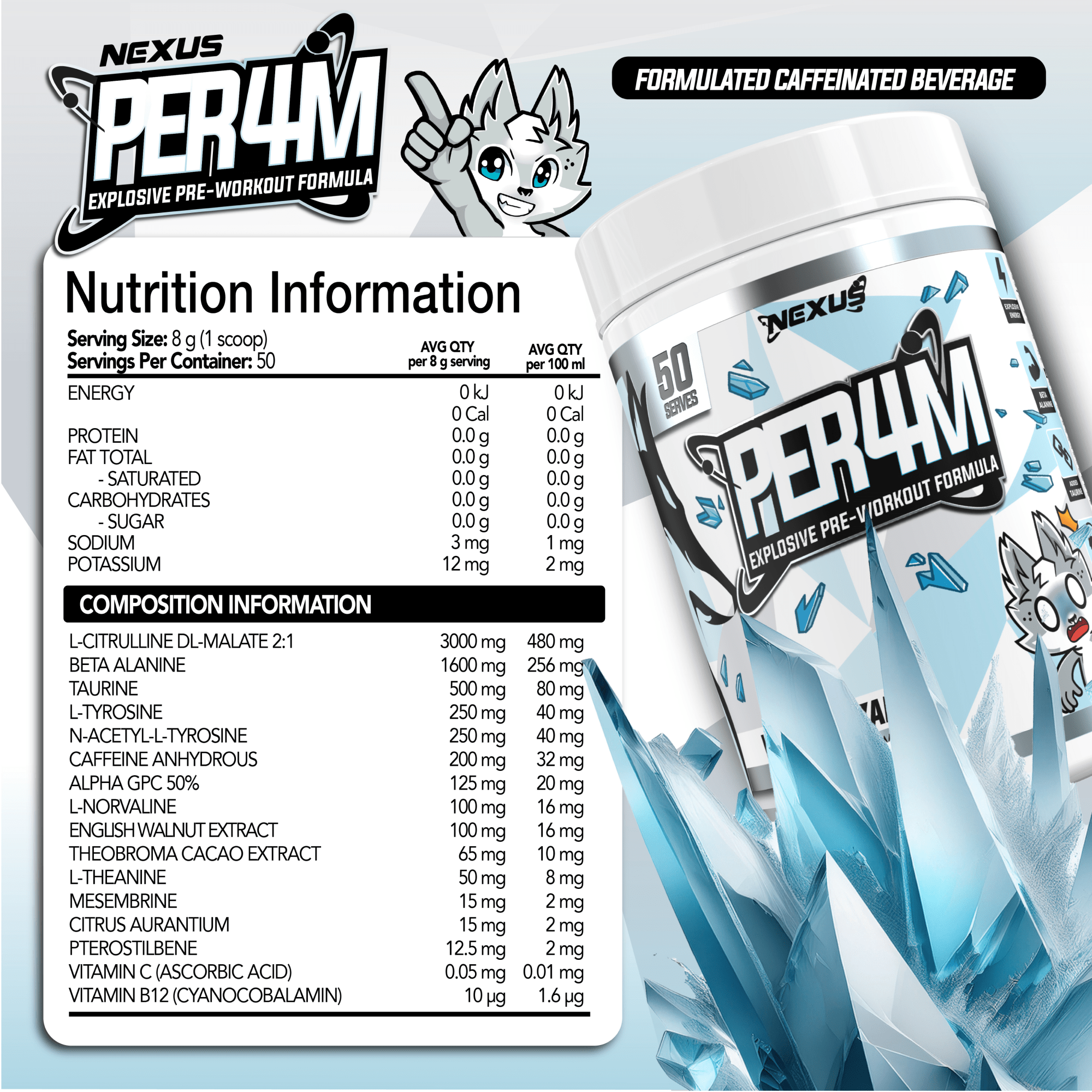 PER4M Pre-Workout