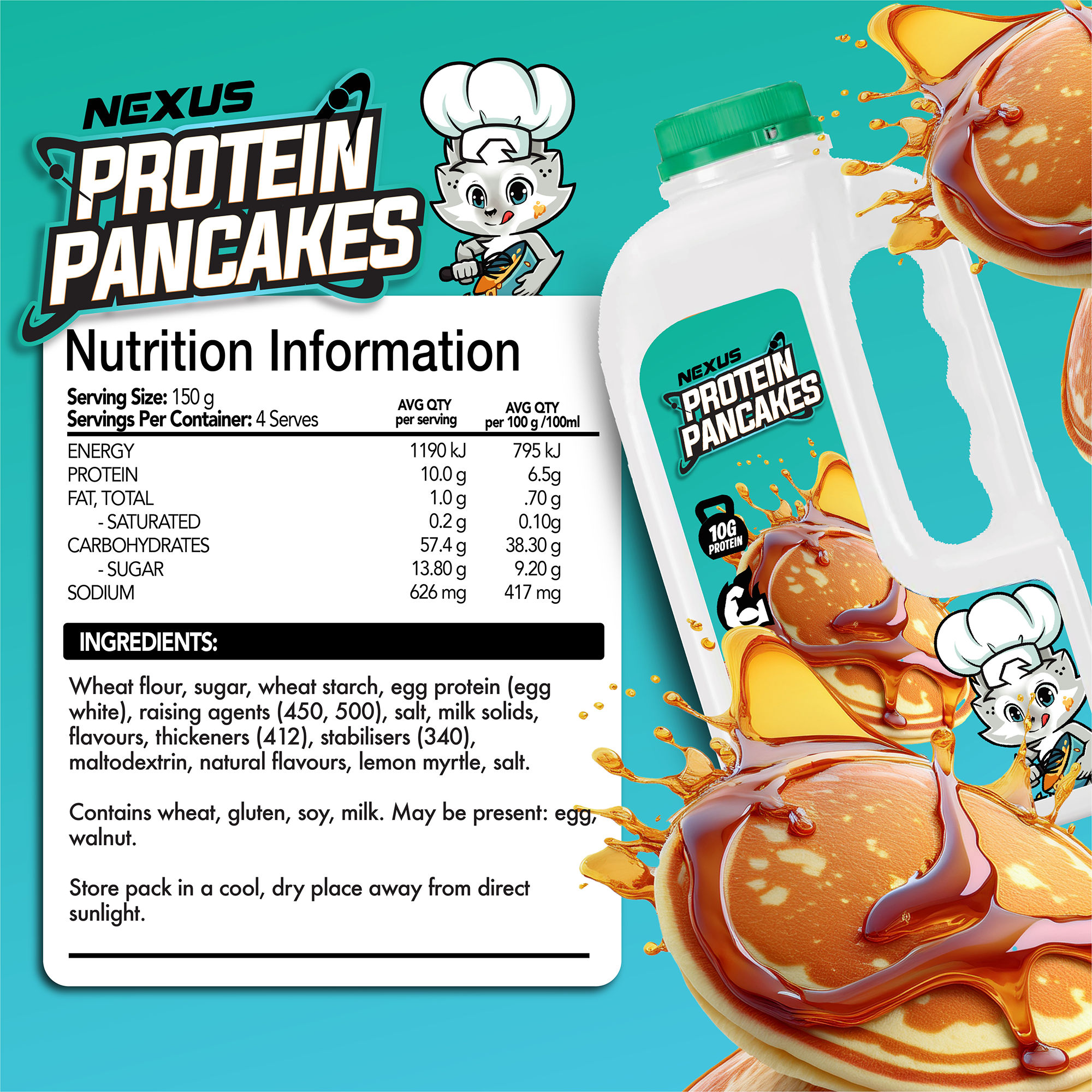 Protein Pancakes Mix