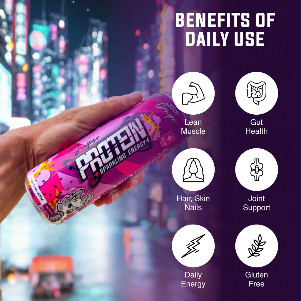 Sparkling Protein Energy Water