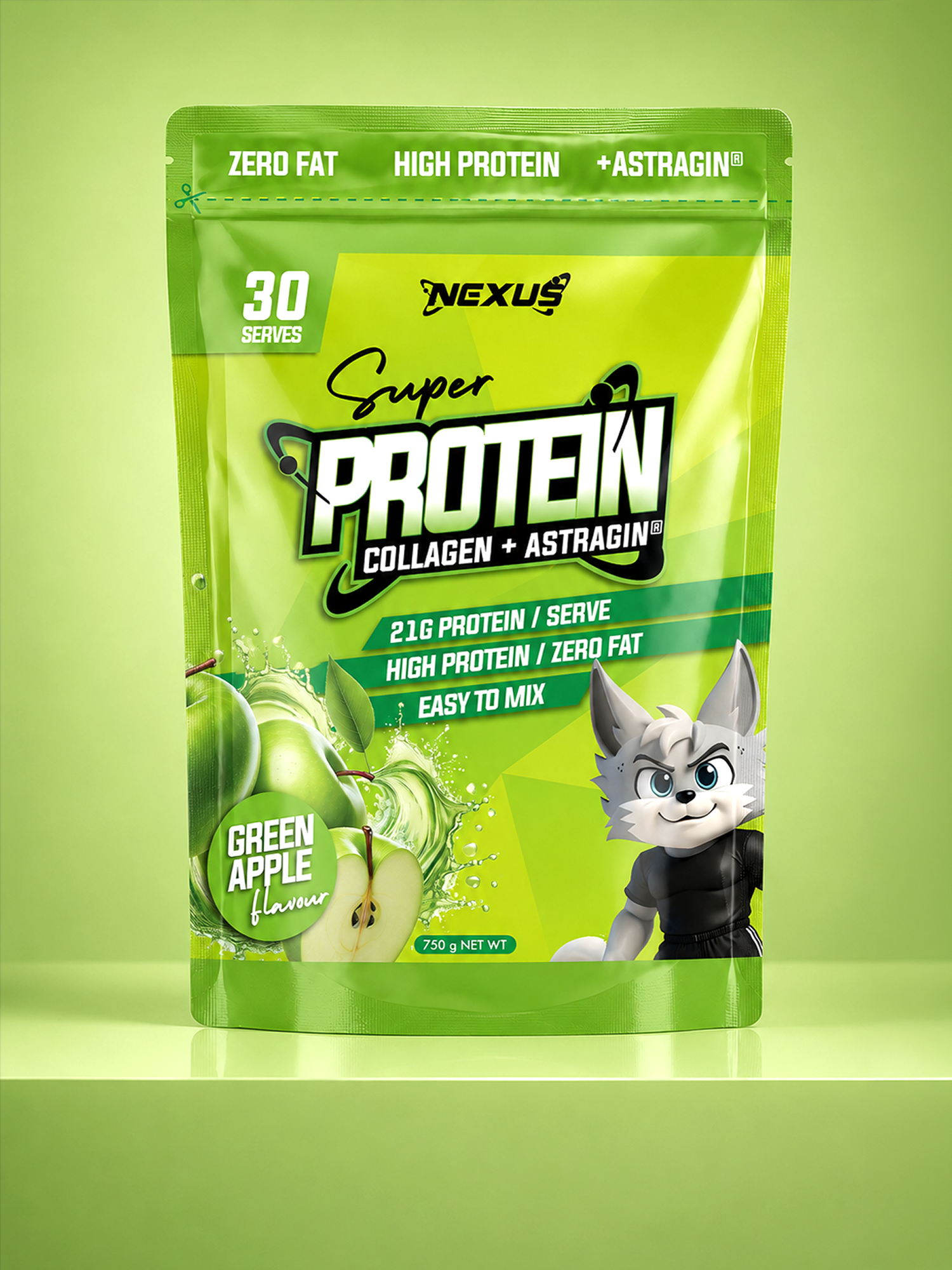 Protein Water - Green Apple