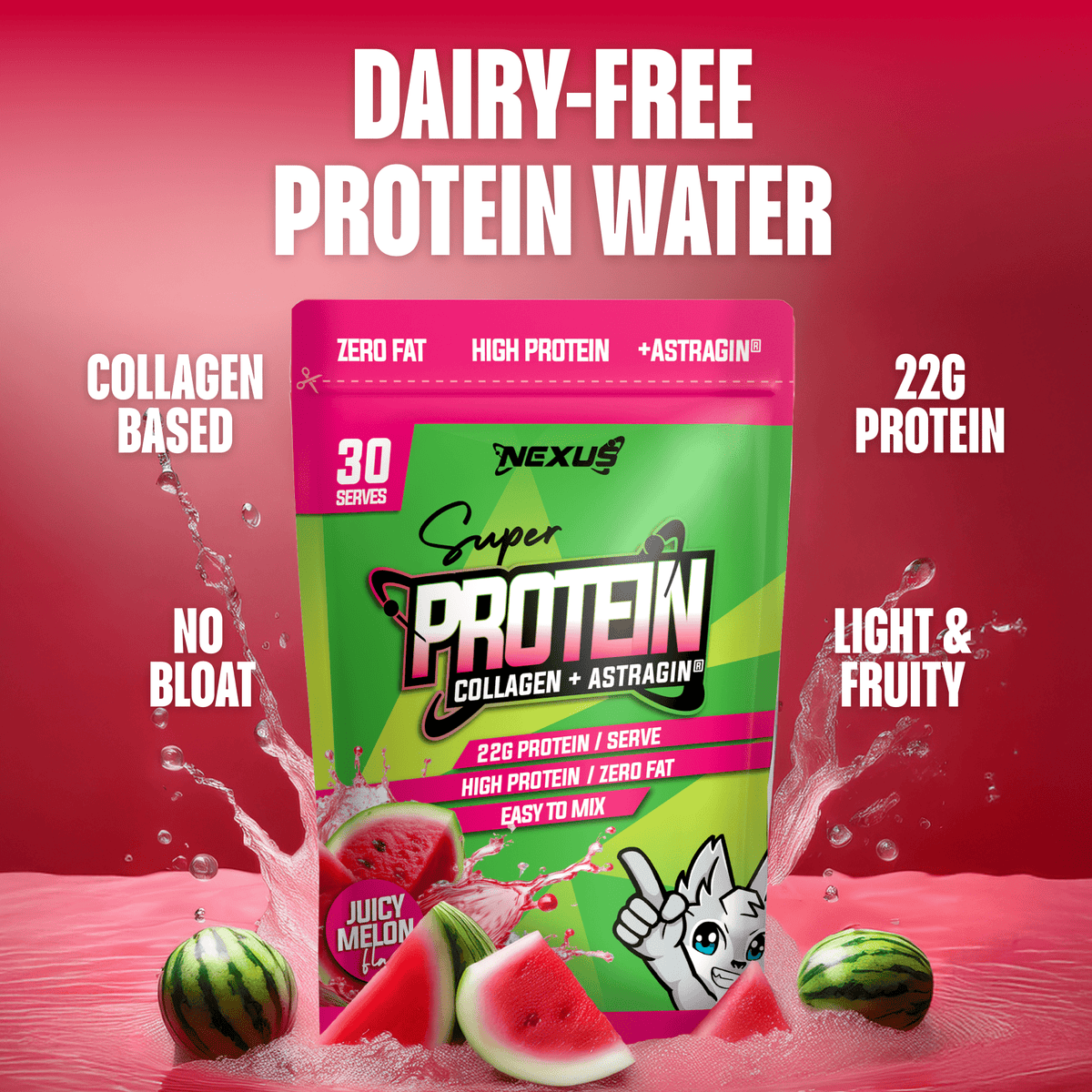 Protein Water – 22g Dairy-Free Collagen Protein | Nexus – Nexus Nutrition