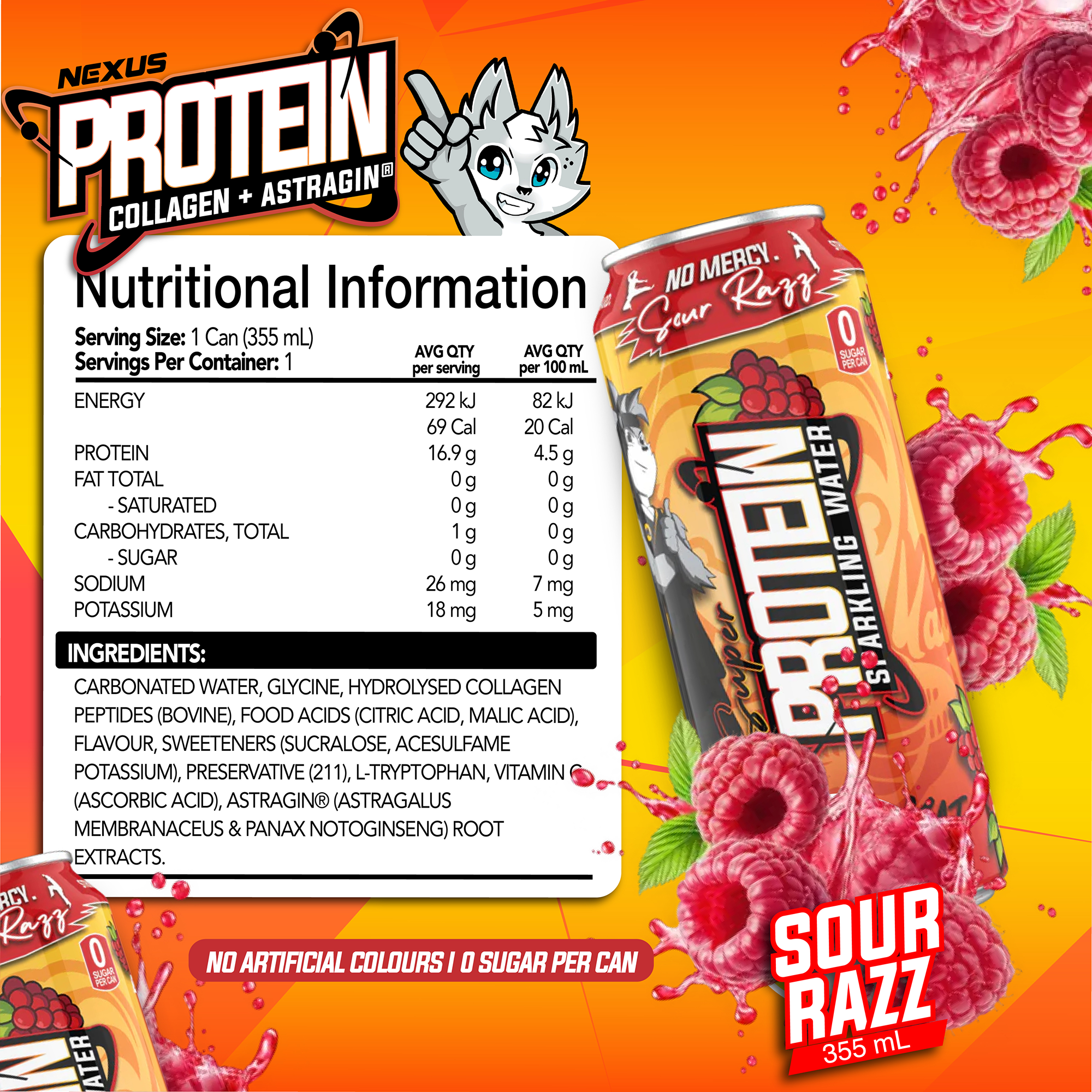 Sparkling Protein Water