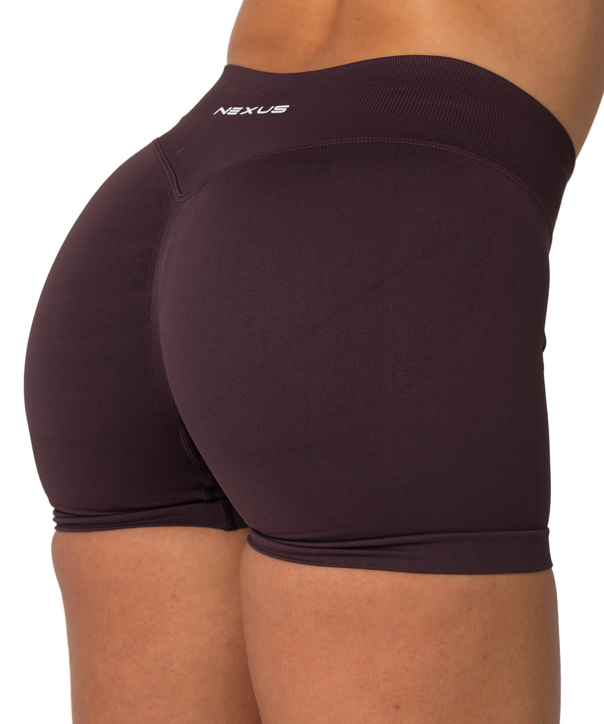 Signature Scrunch Shorts - Chocolate