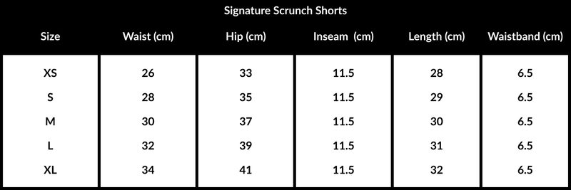 Nutritional panel for Violet / XS