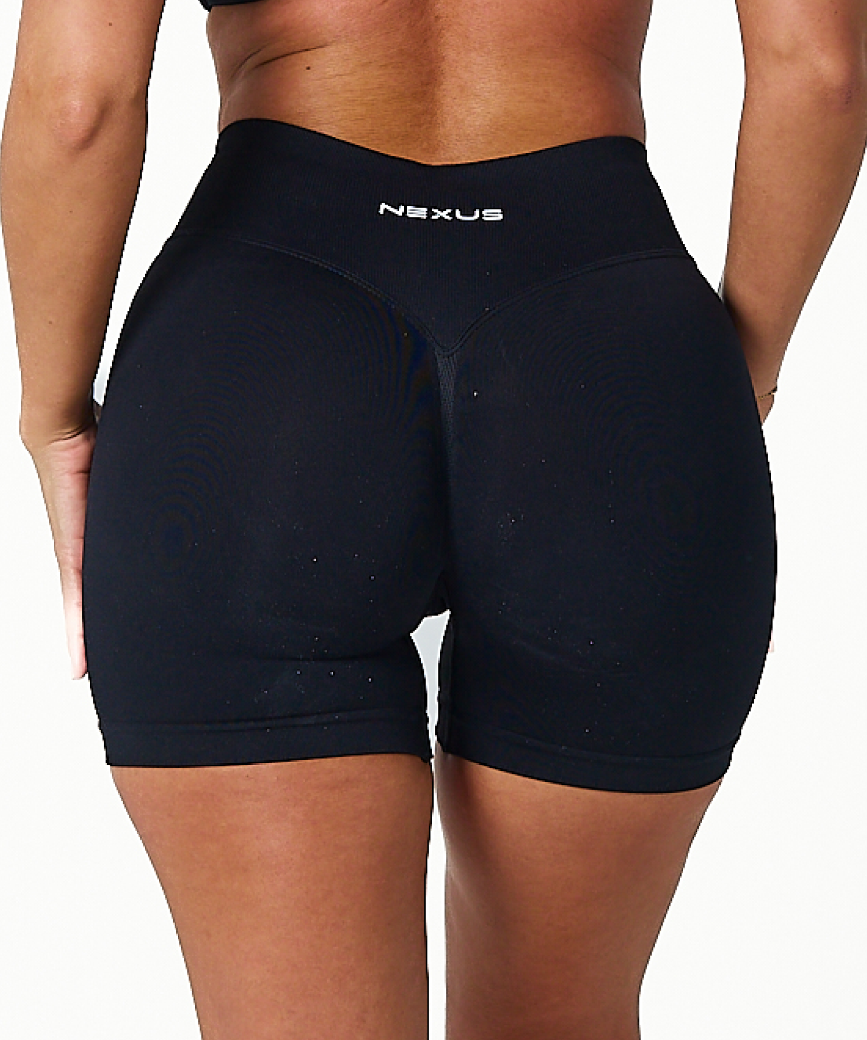 Signature Scrunch Shorts - Black