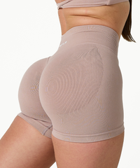 Signature Scrunch Shorts - Mocha