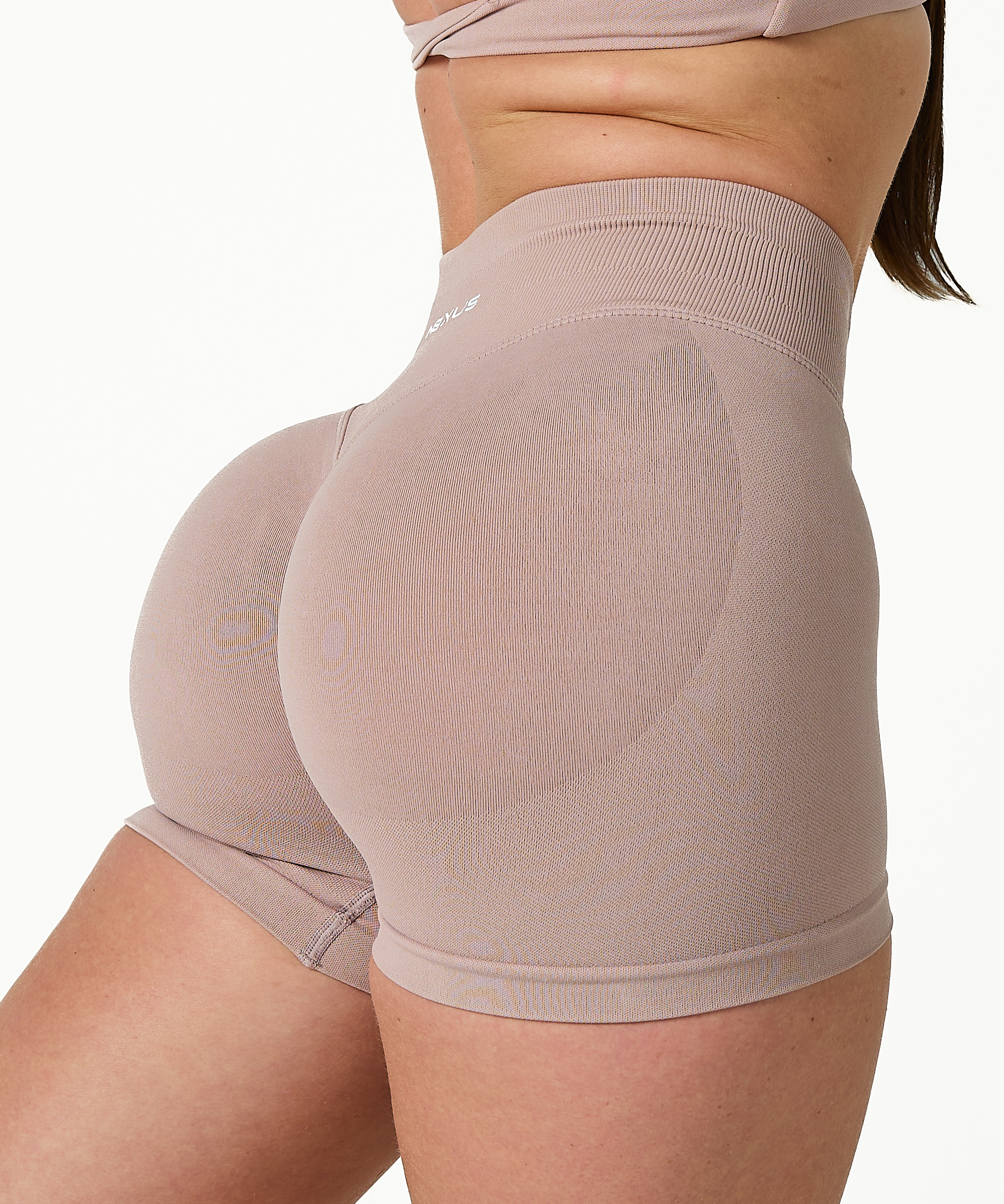 Signature Scrunch Shorts - Mocha