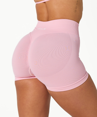 Signature Scrunch Shorts - Pastel Pink