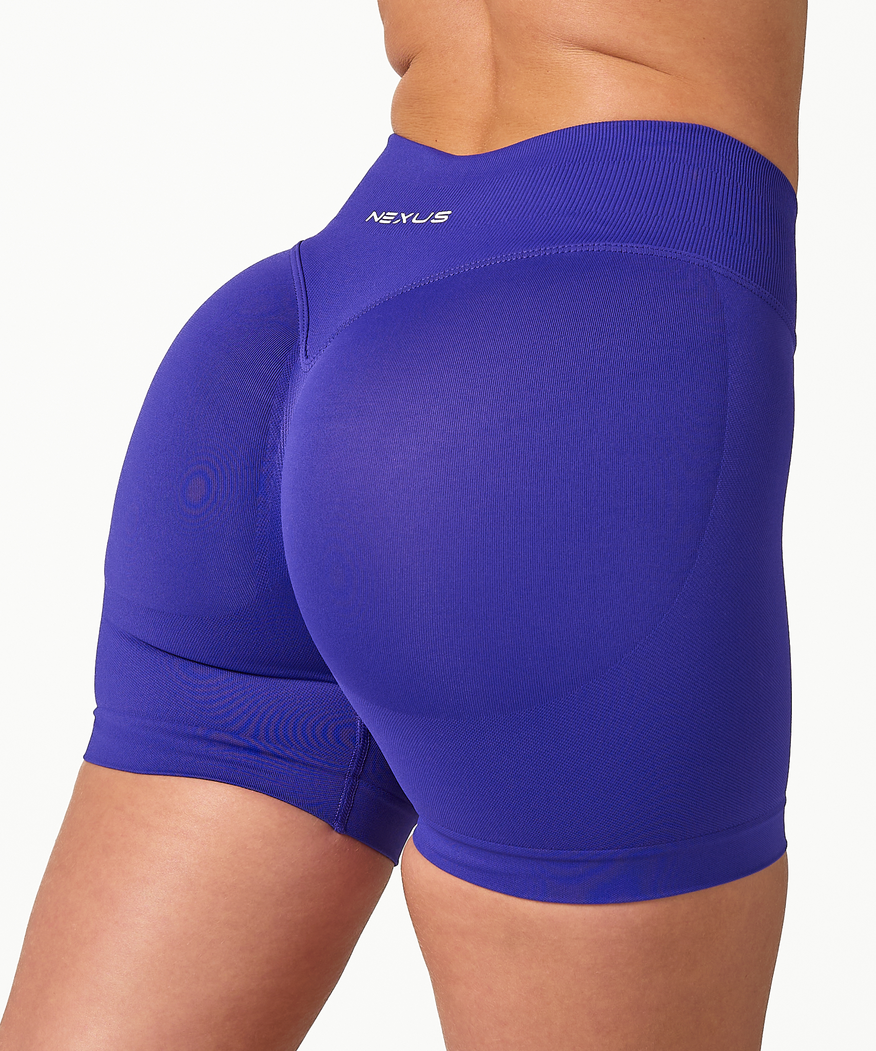 Signature Scrunch Shorts - Ultra Violet