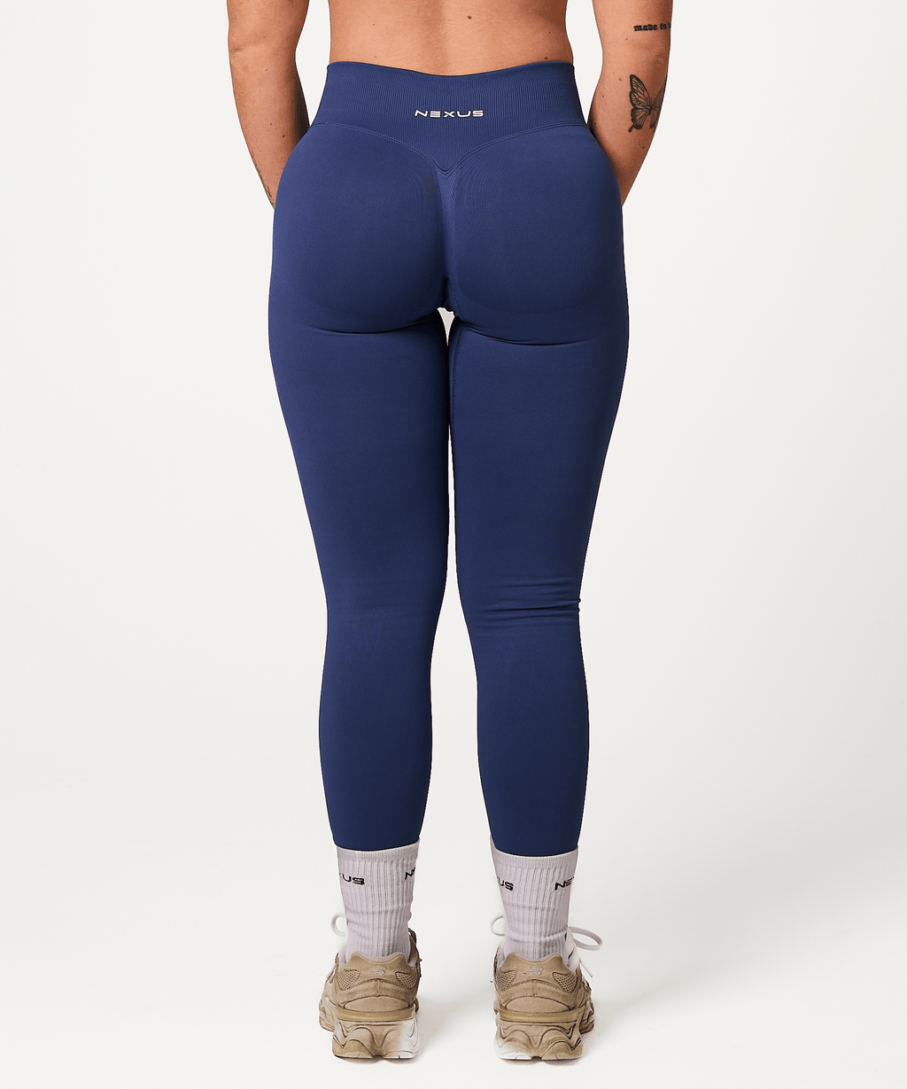 Signature Scrunch Leggings - Blueish Grey