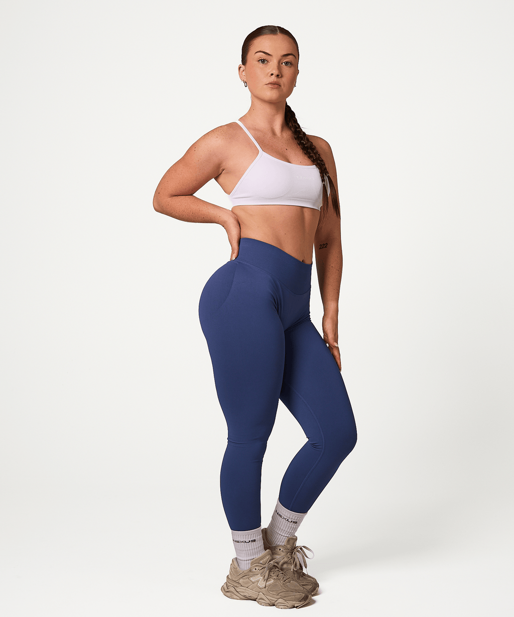 Signature Scrunch Leggings - Blueish Grey