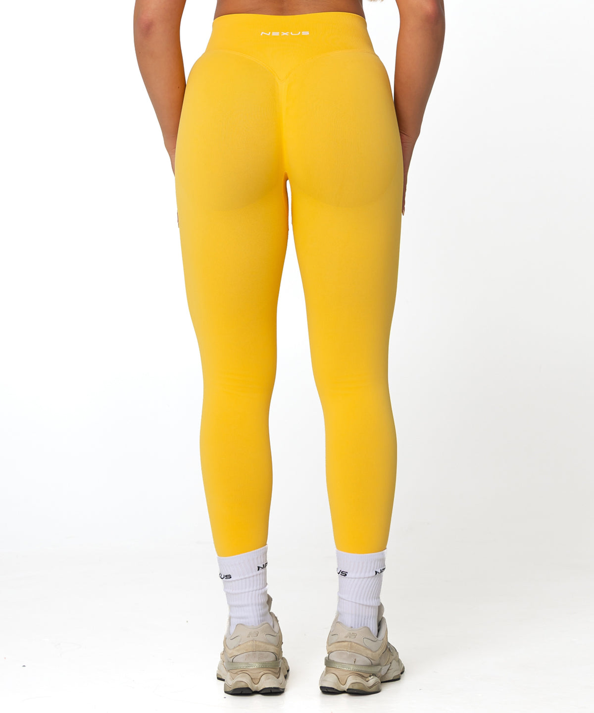 Signature Scrunch Leggings - Canary Yellow