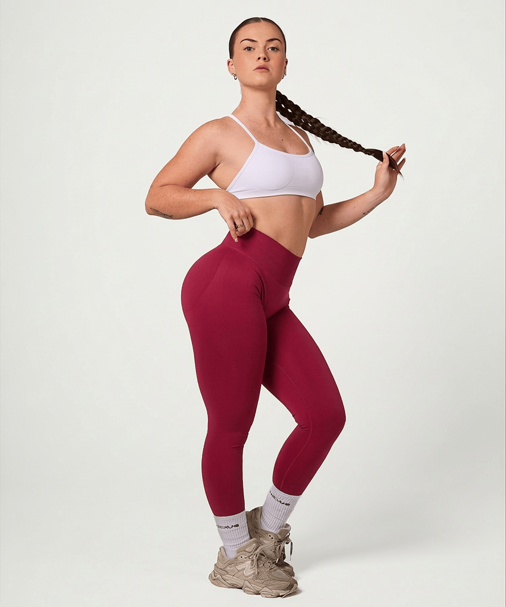 Signature Scrunch Leggings - Winter Berry