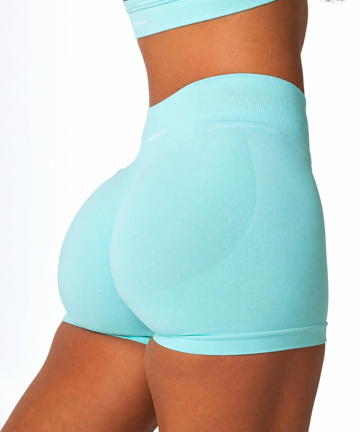 Signature Scrunch Shorts - Mint