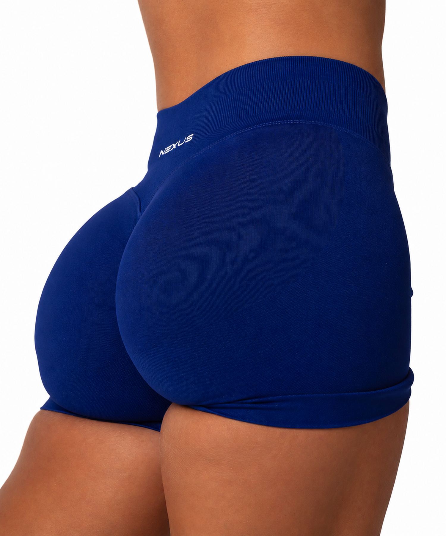 Signature Scrunch Shorts - Navy