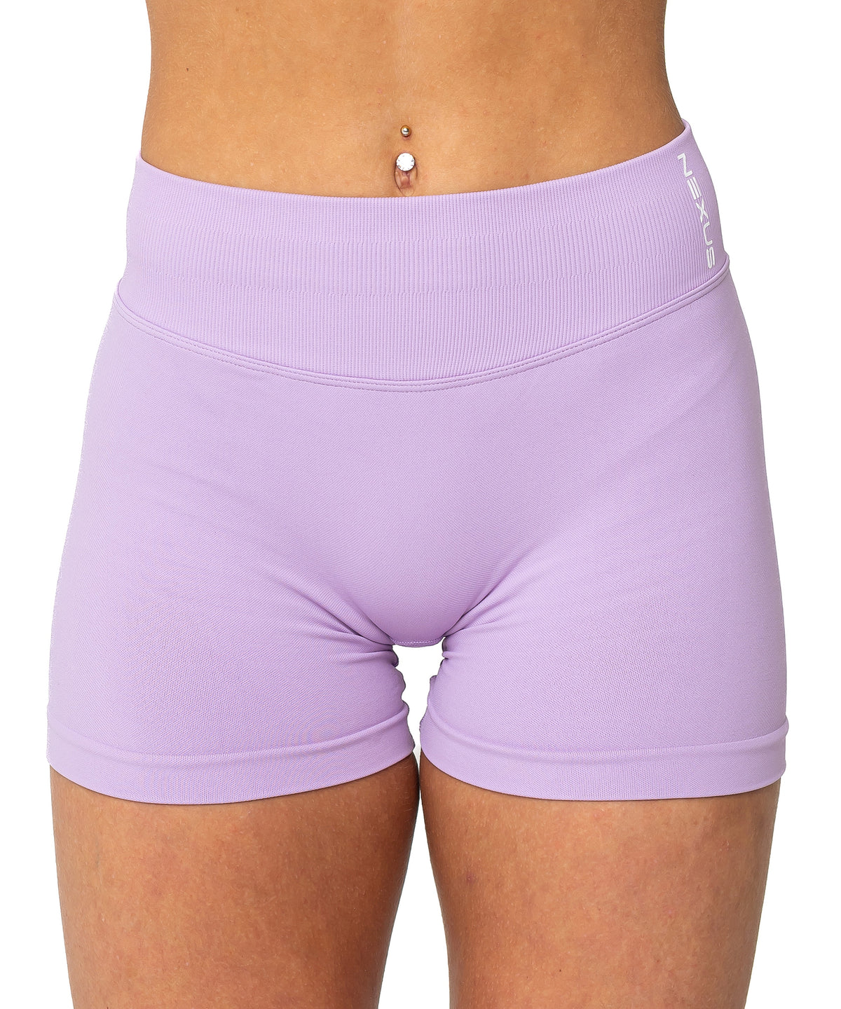 Signature Scrunch Shorts - Pastel Purple