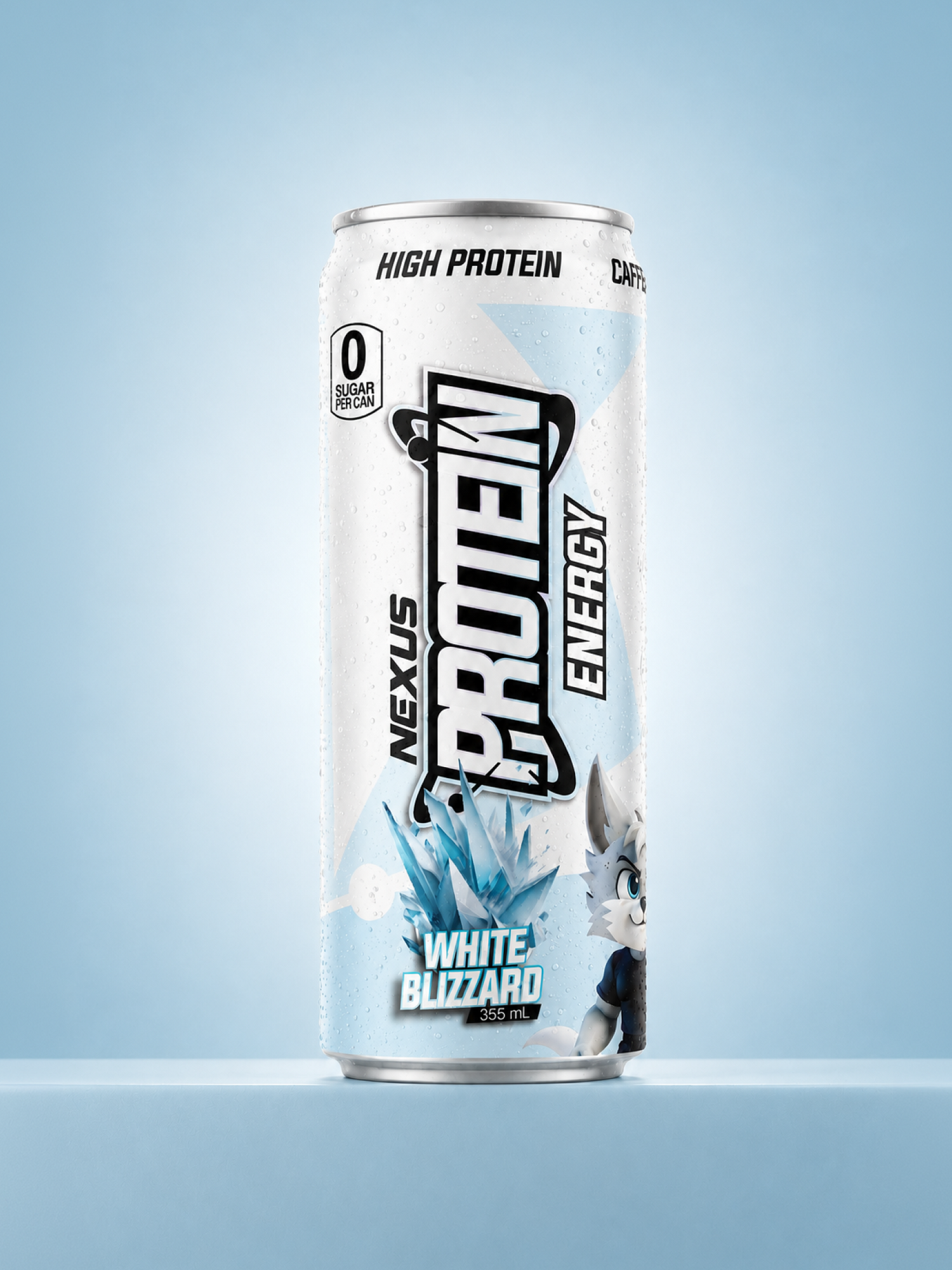 Sparkling Protein Energy Water - White Blizzard
