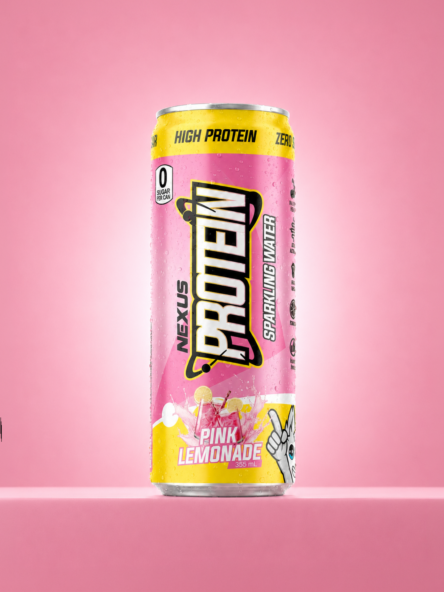 Sparkling Protein Water - Pink Lemonade