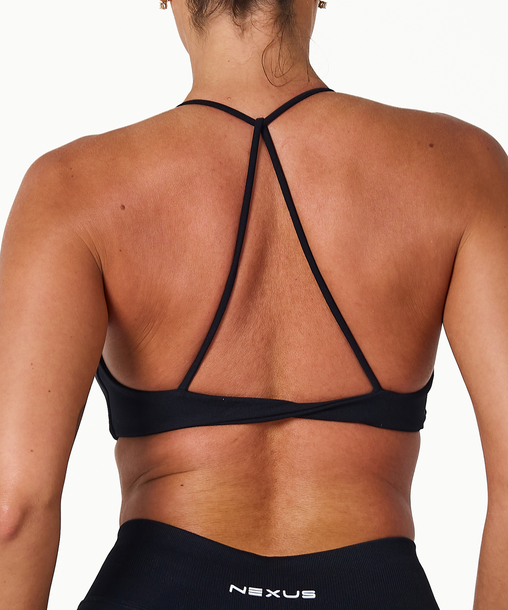 Twist Signature Crop - Black