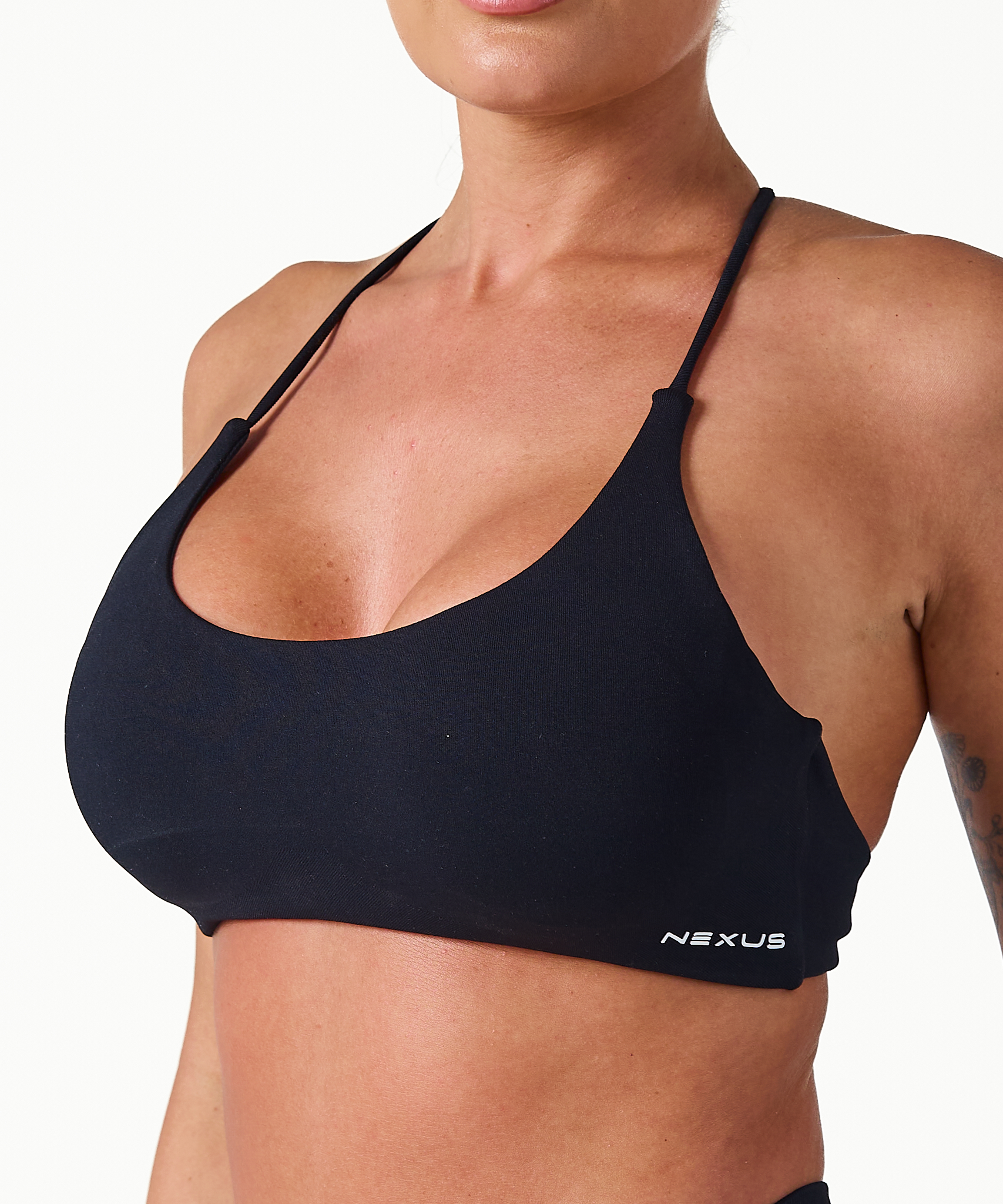 Twist Signature Crop - Black