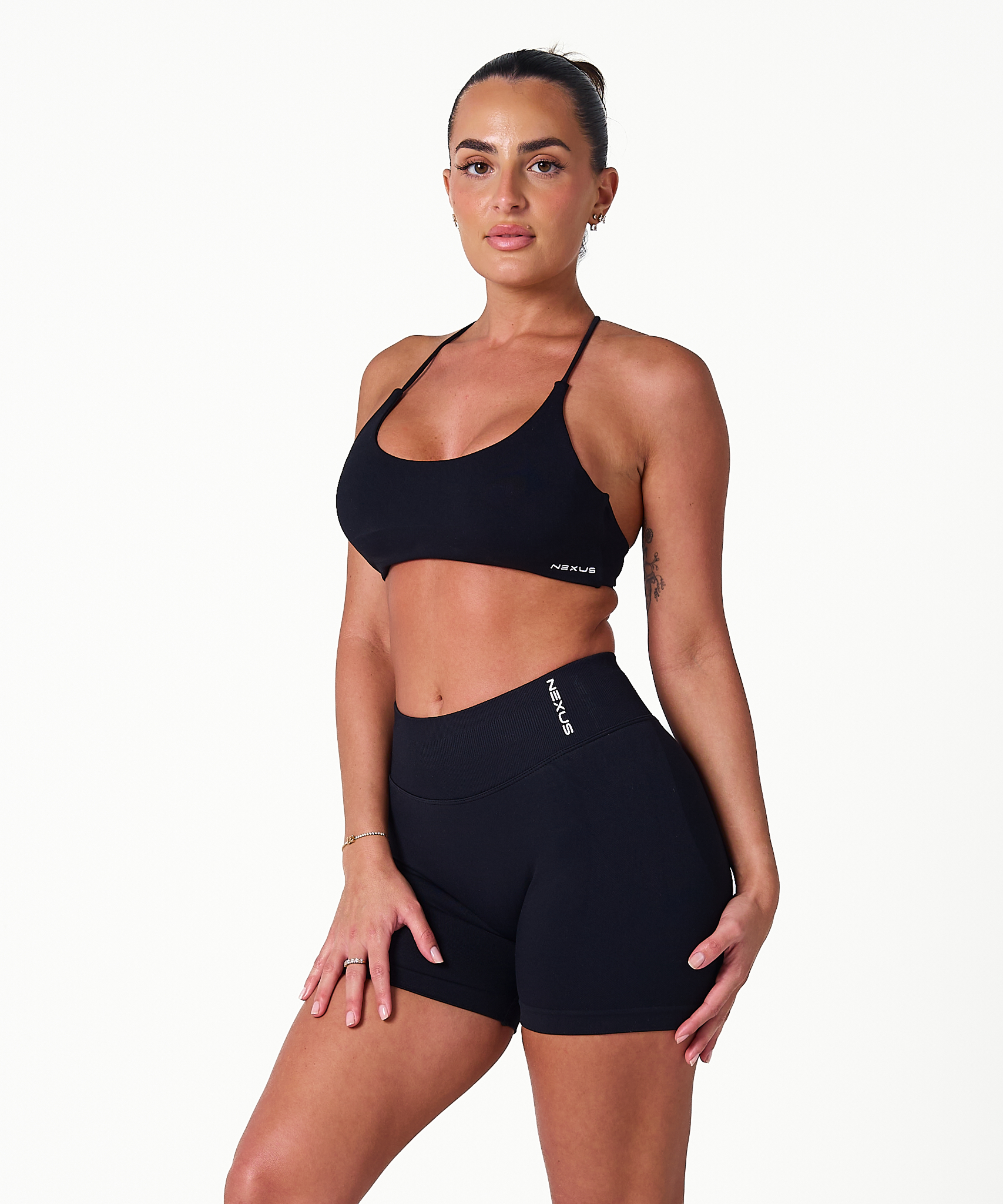 Twist Signature Crop - Black