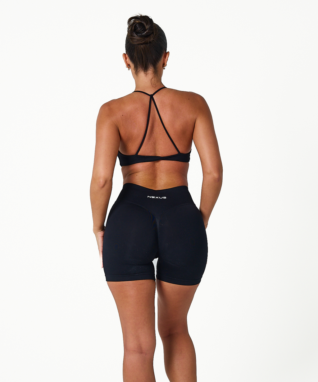 Twist Signature Crop - Black