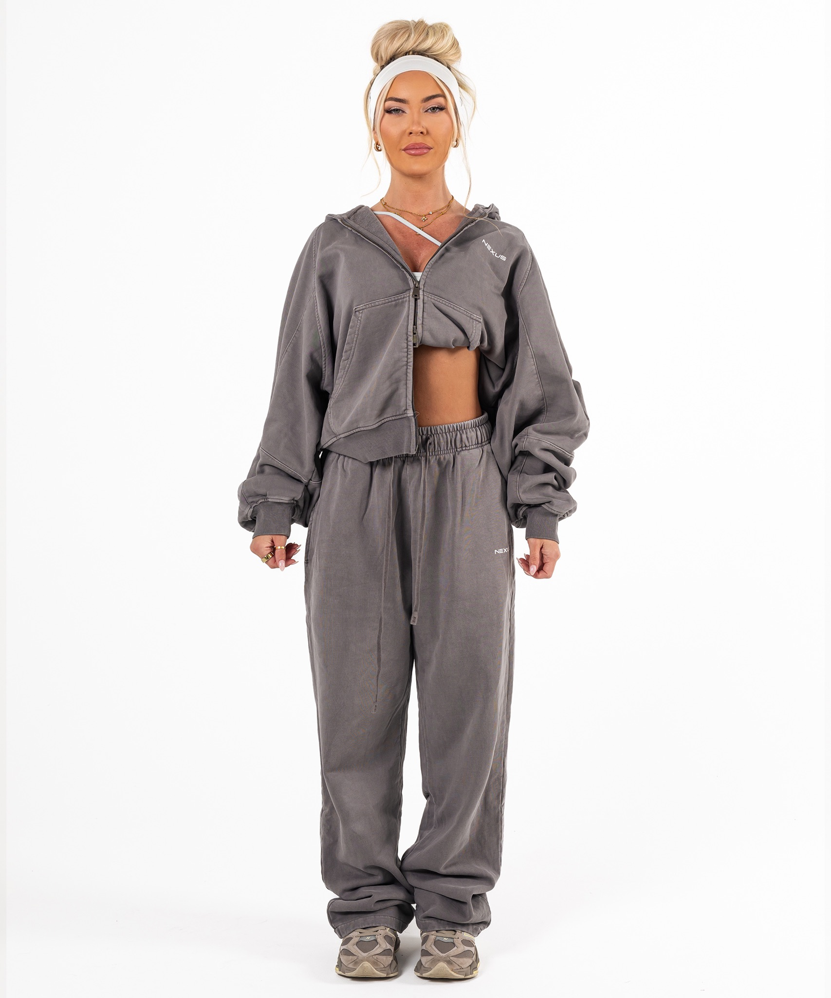Heavyweight Tracksuit Pants - Washed Slate