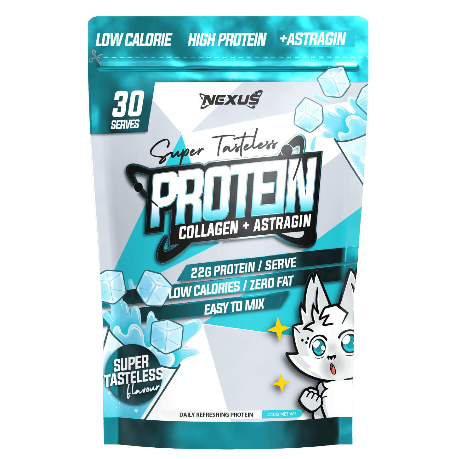 Protein Water: Unflavoured (30 Serves)