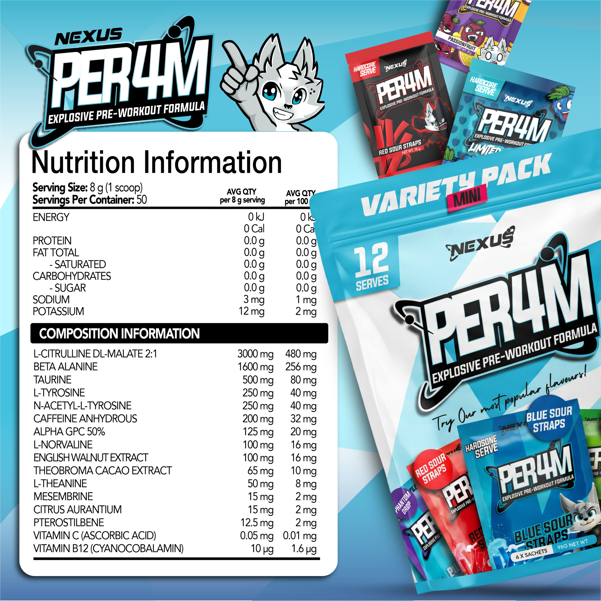 PER4M Variety Pack