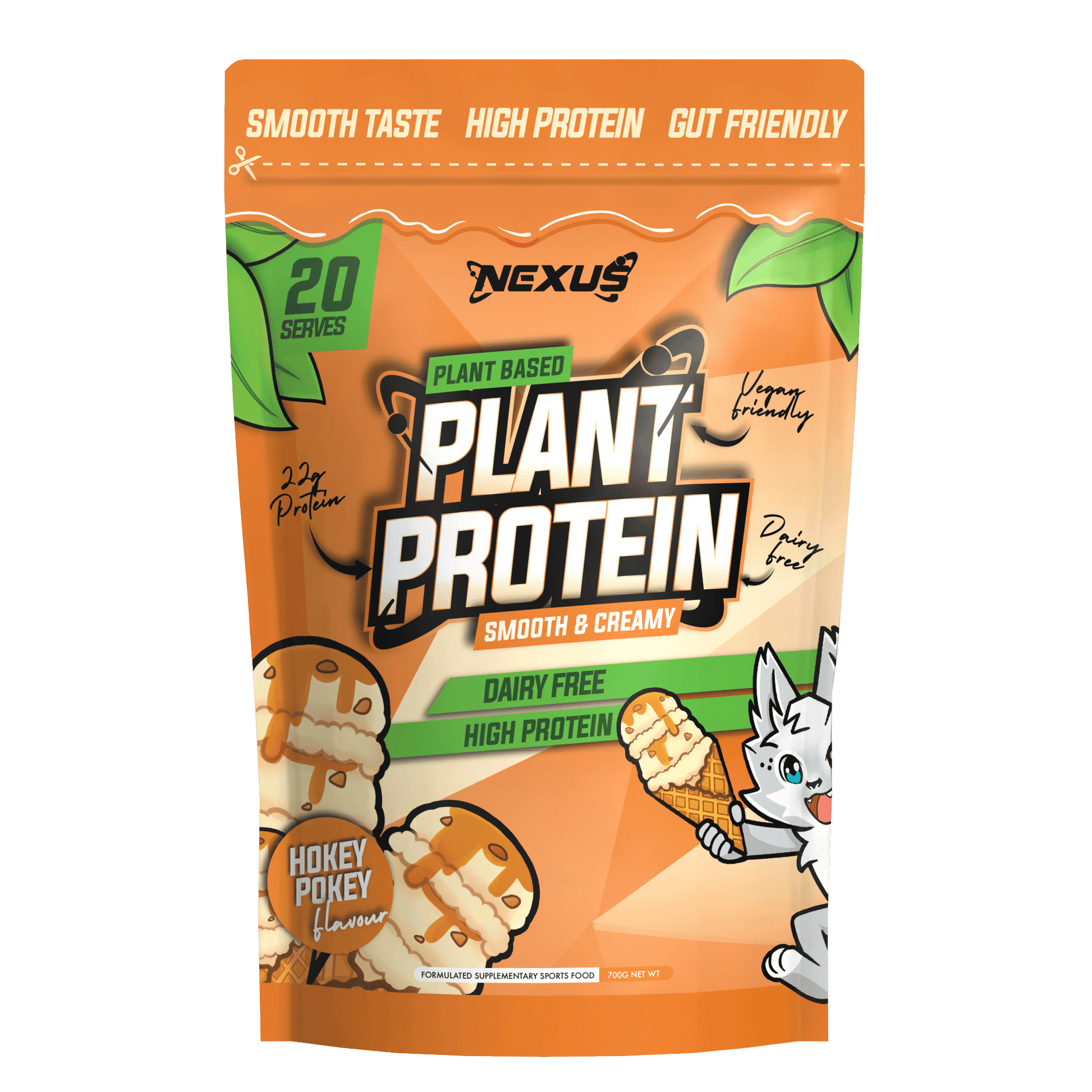 Plant Protein Smooth and Creamy Hokey Pokey