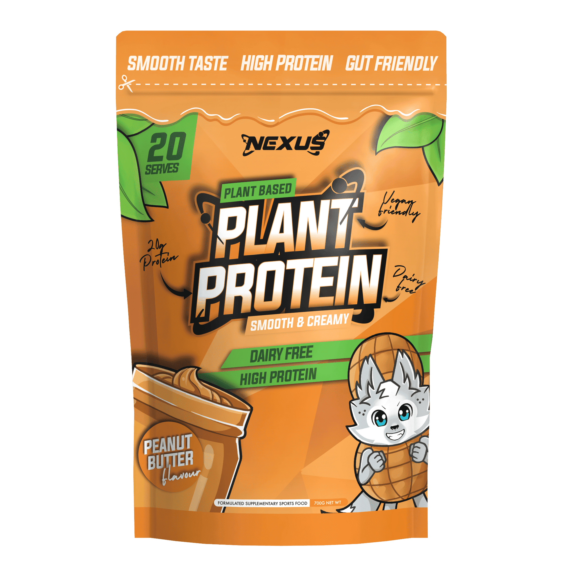 Vegan Plant Protein with Peanut Butter