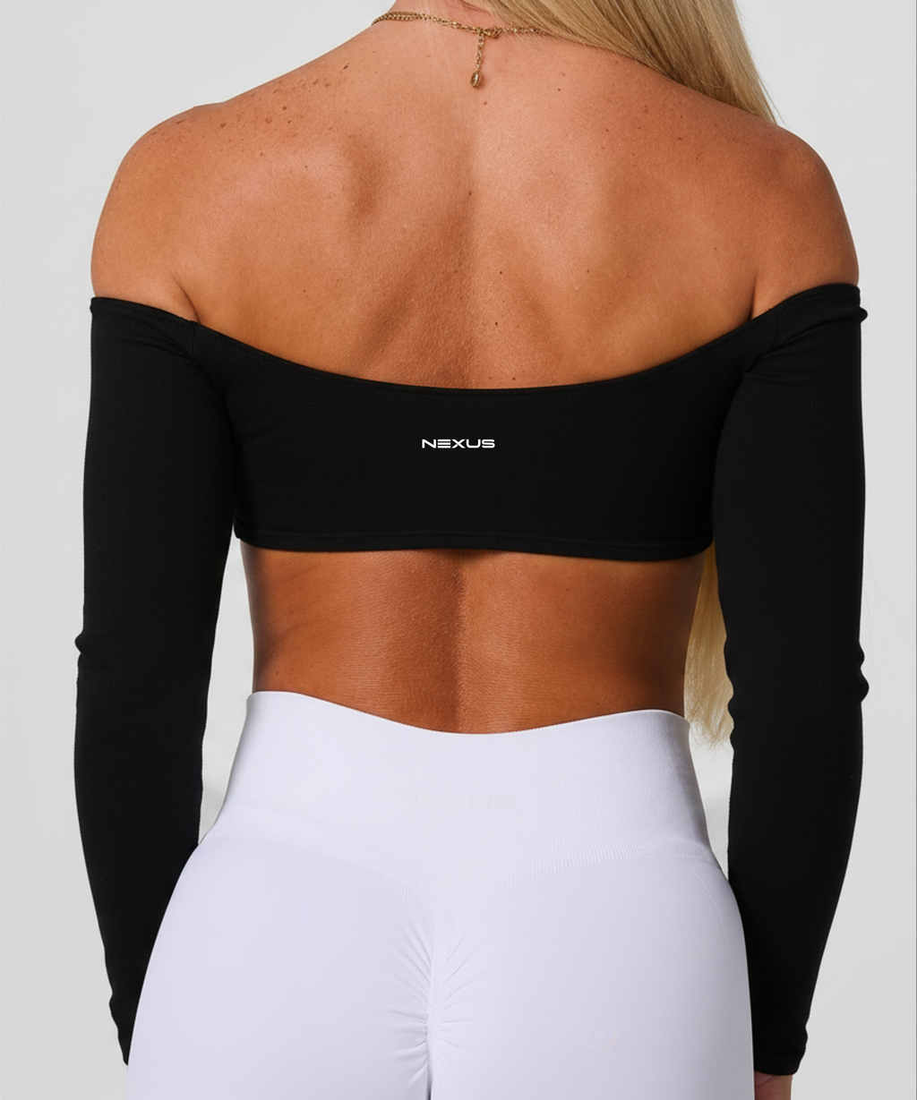 Long Sleeve Cover - Black
