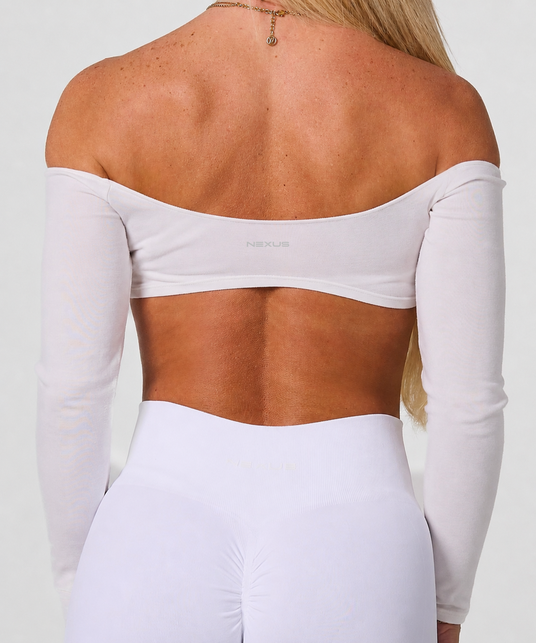 Long Sleeve Cover - White