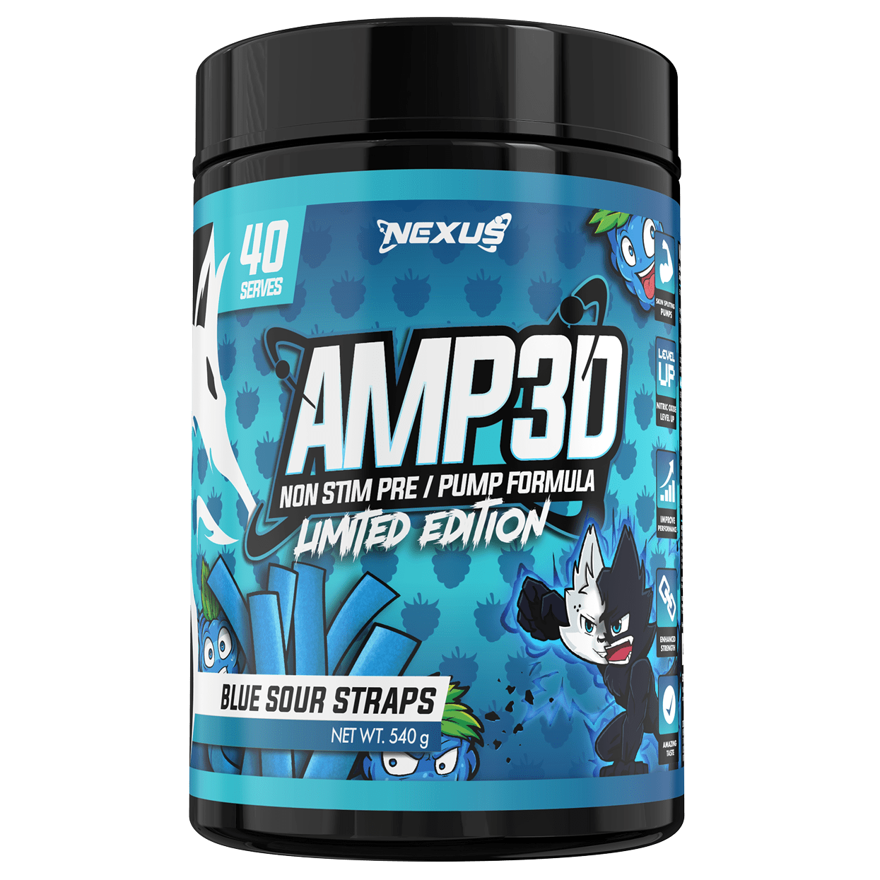 AMP3D Non-Stim Pre-Workout