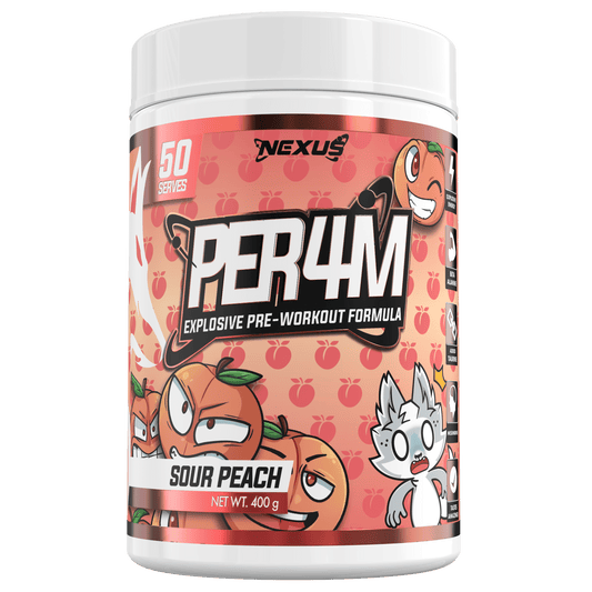 PER4M Pre-Workout: Sour Peach