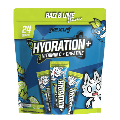 Razz and Lime Hydratation Vitamin C and Creatine Pack