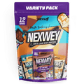 Nexwhey Variety pack with chocolate, vanilla and more