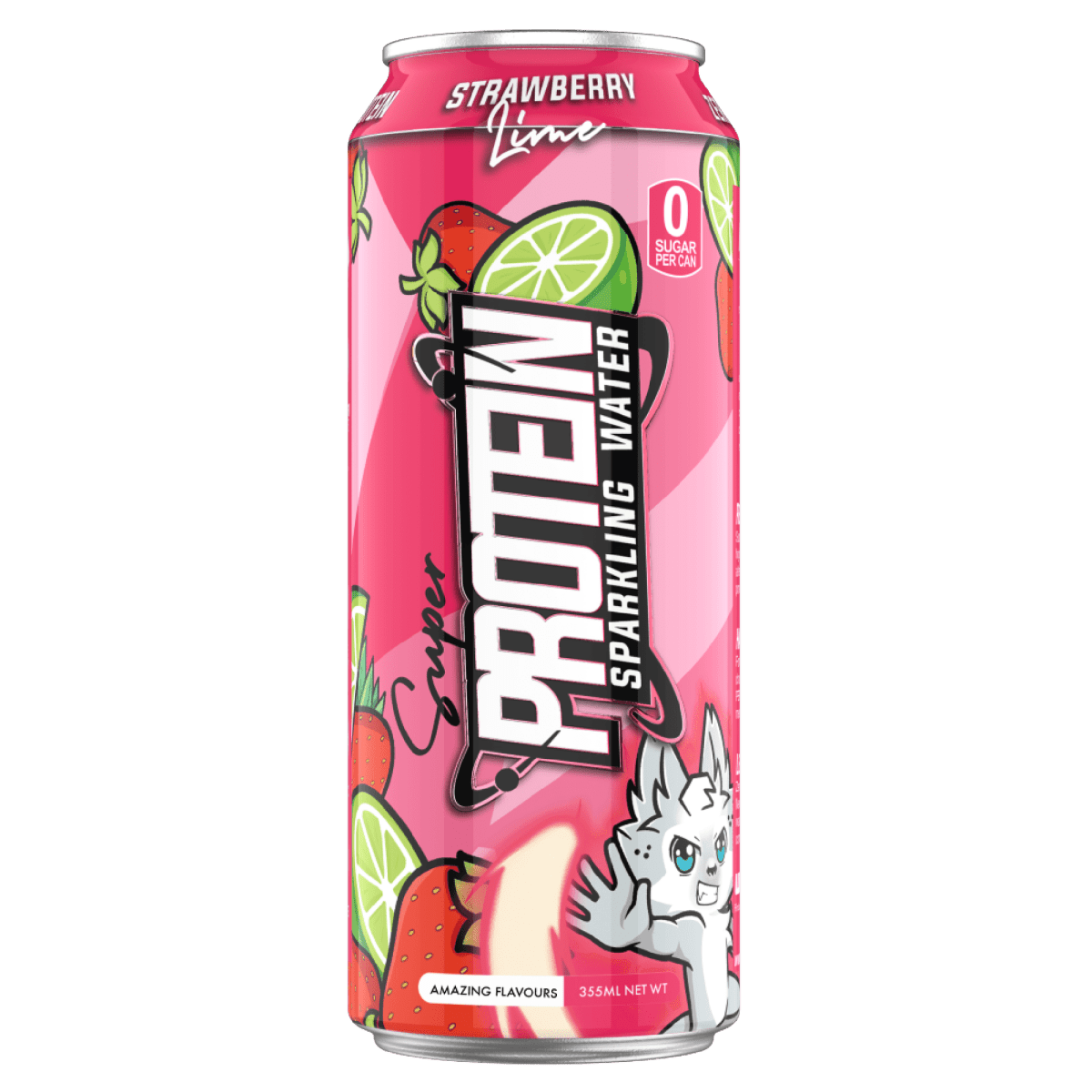 Super Protein Water RTD: Strawberry Lime [Gift]