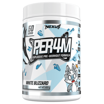 PER4M Pre-Workout: White Blizzard