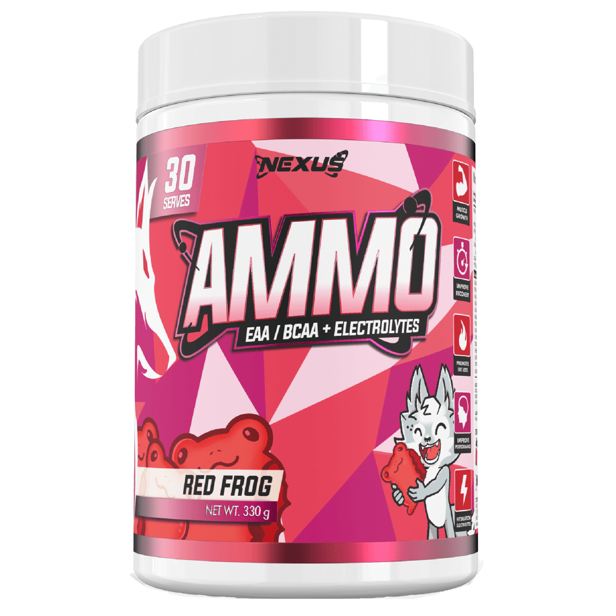 AMMO BCAA's: Red Frog - Nexus Sports Nutrition