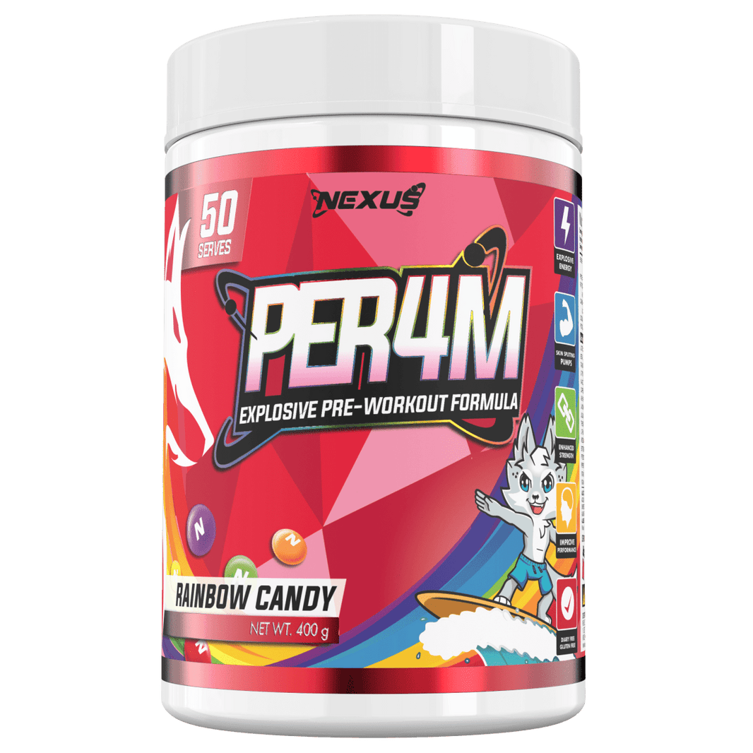 PER4M PreWorkout Australia's BestSelling PreWorkout Nexus Sports