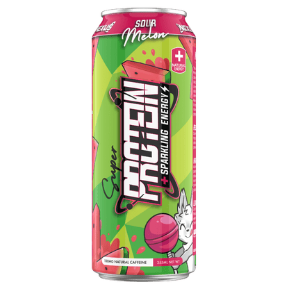 Super Protein Water Energy RTD: Sour Melon - Nexus Sports Nutrition