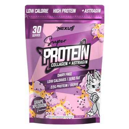 Super Protein Water: Grape Xplosion (30 Serves) - Nexus Sports Nutrition